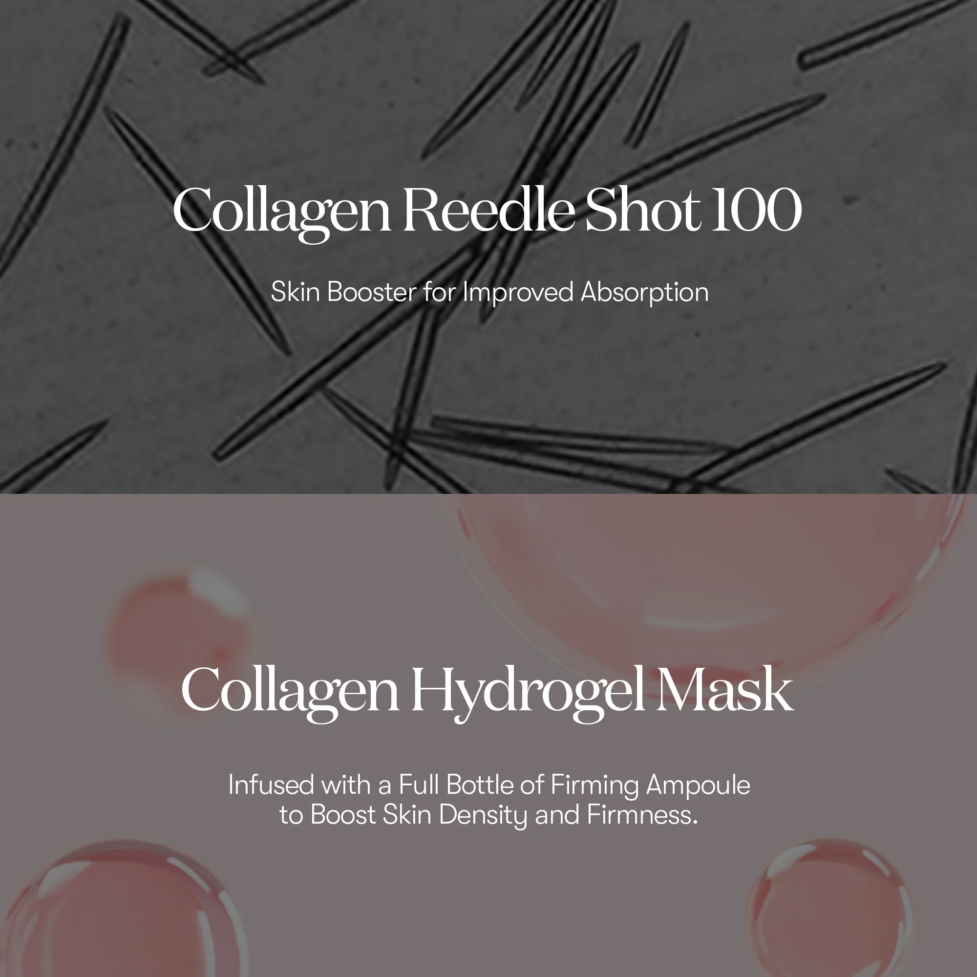 Collagen Reedle Shot 100 2 Step Hydrogel Mask 4ea - Image 3