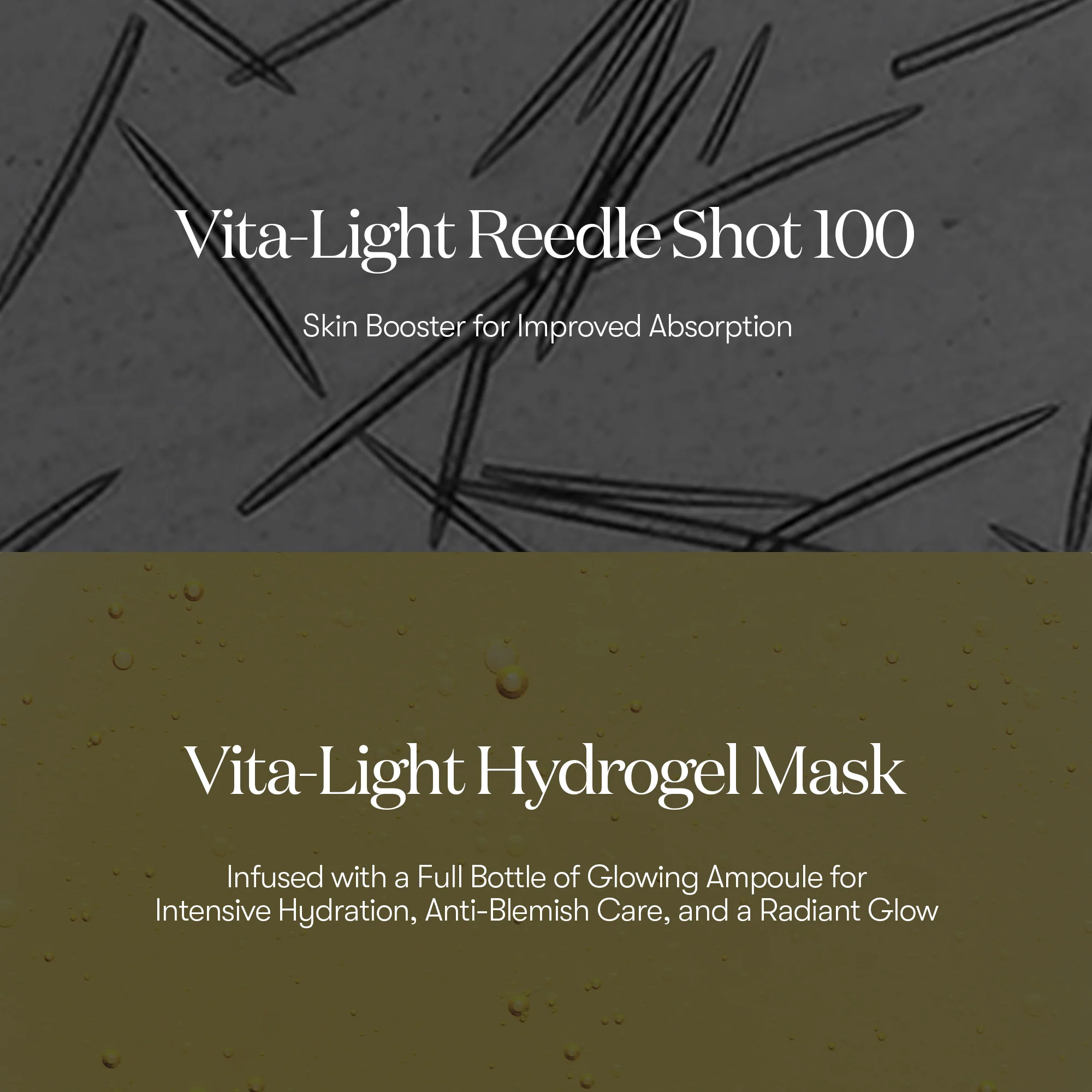 Vita-Light Reedle Shot 100 2 Step Hydrogel Mask 4ea - Image 3
